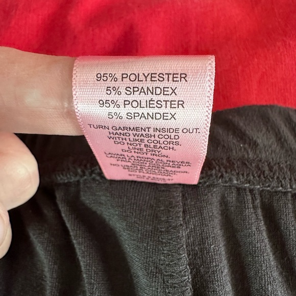 Juicy Couture Sleepwear Velour Rhinestone Pajama Set Top Pant black size medium - Picture 7 of 12